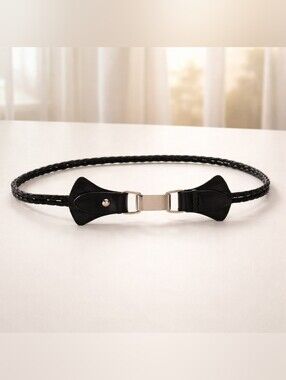 Vintage  Woven Leather Brave Belt.